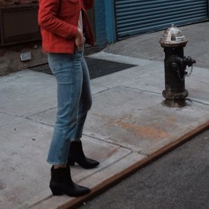 Lucky Brand Dungarees Cropped Boot Jeans- Size 8